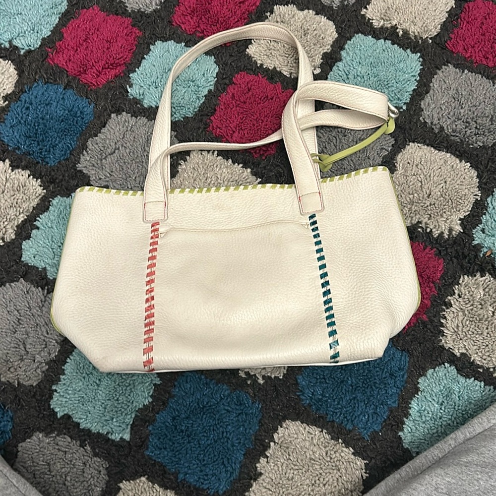 Brighton purse #D158514 white green pink bag/purse - Picture 2 of 4